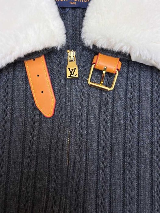 Bluza - sweter Louis Vuitton Cashmere-Wool Blouson