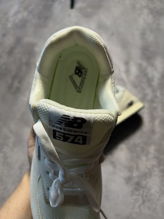 Кросівки New Balance 574 Білі / Кроссовки Нью Баланс 574 / 41,42  / 26 см / Білі / Повсякденні / Retro / Casual