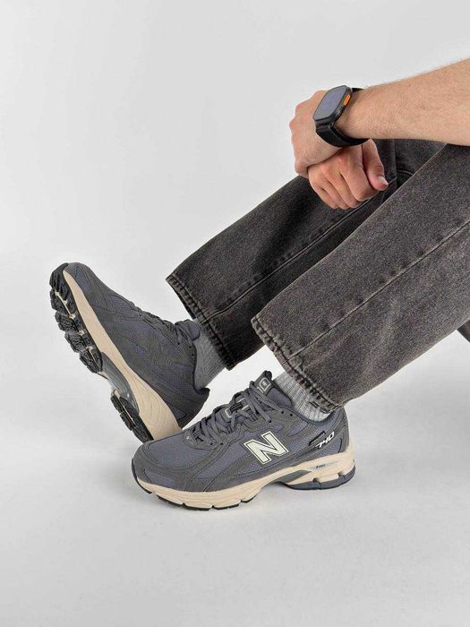 Waterproof кросівки New Balance 740 Thinsulate (41-50) — Чоловічі водостійкі Нью Баланс, сірі, утеплені, термо