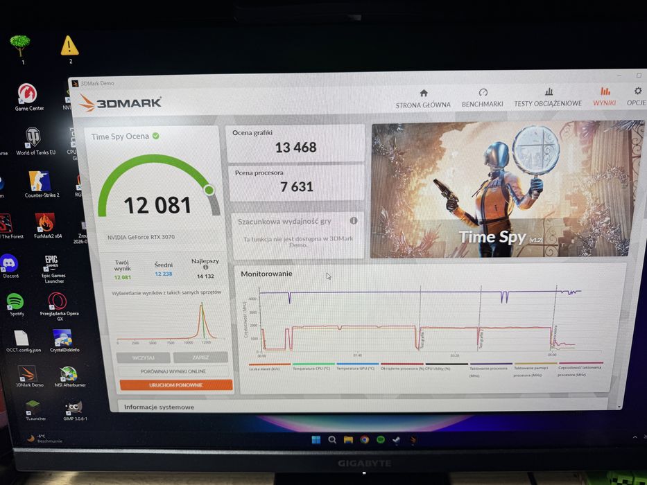 Komputer R5 5600 | RTX 3070 | msi b450m bazooka gamingowy 16gb ram