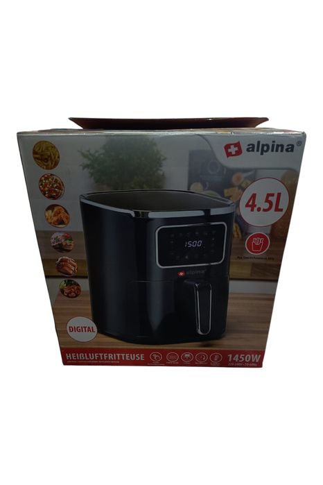 Frytkownica beztłuszczowa Alpina Airfryer 4,5L – Nowa!