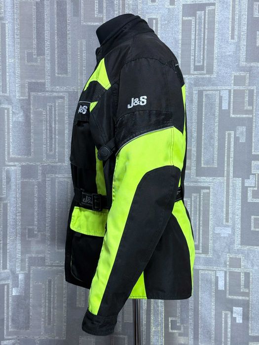 Мотокуртка мужская L батал (XXXL) размер J&S защита спины плеч локтей