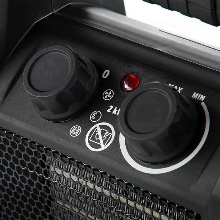 Тепловентилятор електричний з керамічним нагрівачем APRO СFH-20