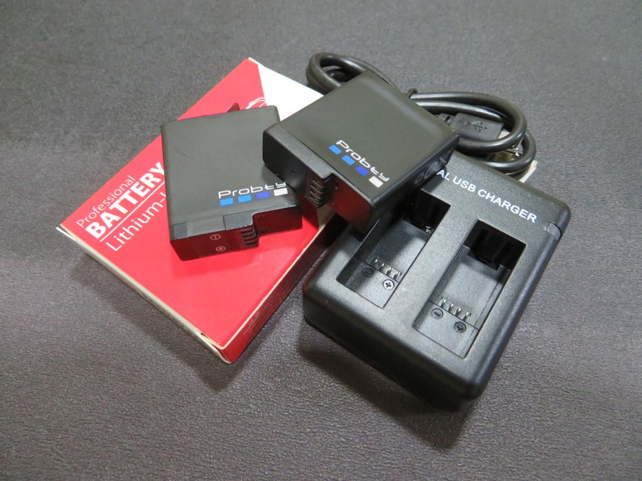 Kit Carregador/Bateria - Gopro Hero 5/6/7