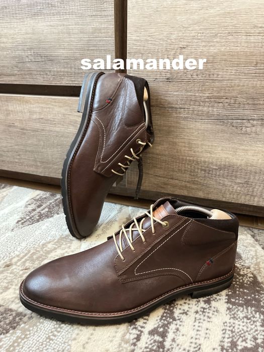 Salamander skóra naturalna trzewiki męskie rozmiar 46