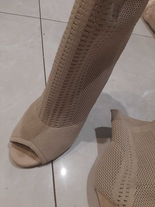 Azurowe botki 37 vices