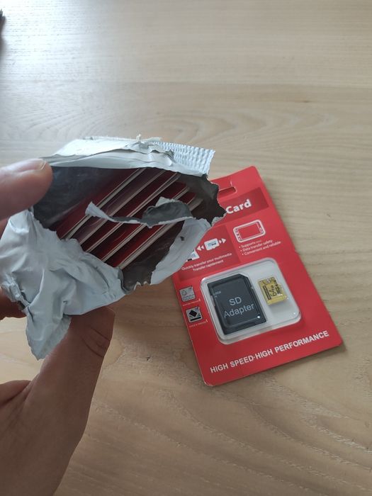 Картка пам'яті microSD 64ГБ. 5шт