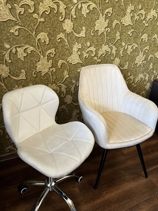 Комплект майстра і клієнта,крісло майстра,кресло клиента,стул велюр