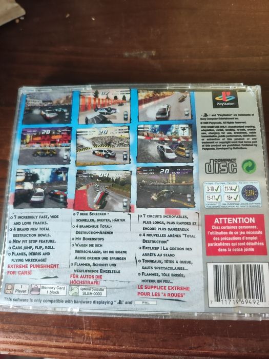 Destruction derby 2 Playstation 1