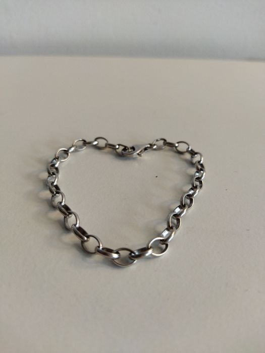 Bransoletka srebrna apart 19 cm
