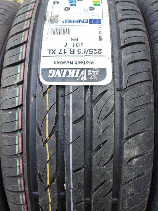 4 opony Viking używane letnie 225/55r17