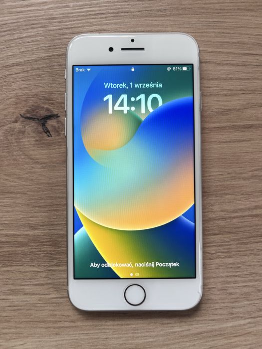 iPhone 8 64GB Silver (Srebrny/Biały) – Nowa bateria 100%