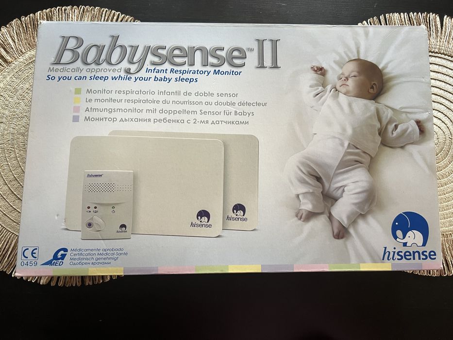 Moniror oddechu dziecka Babysense II Stan sklepowy.