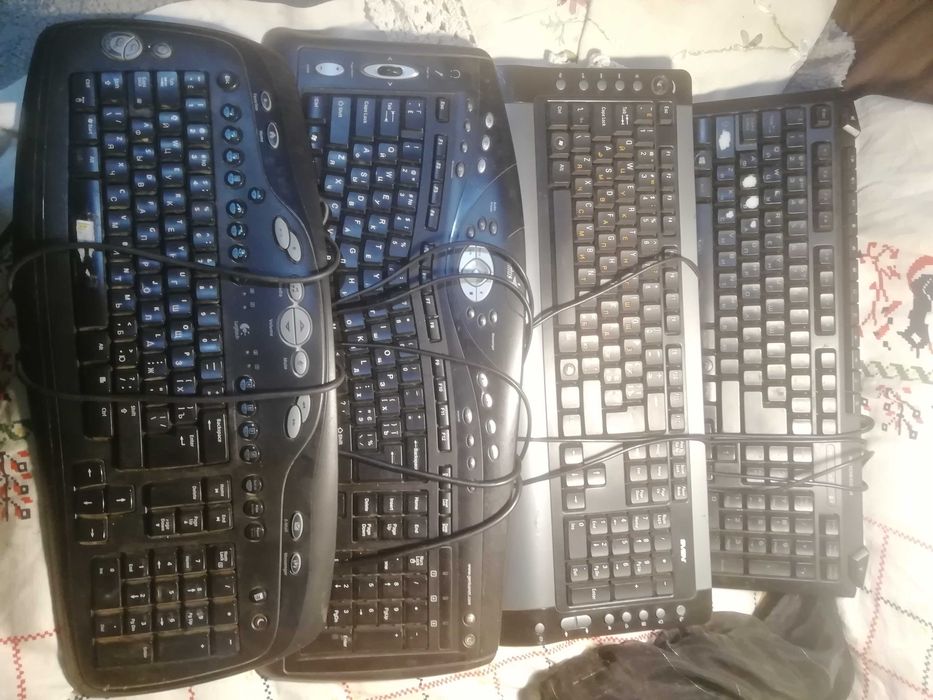 Клавіатура usb широка 4 шт 1 лотом
