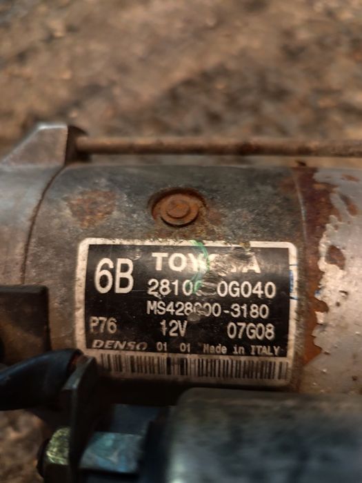 Rozrusznik Toyota Corolla Verso 2006