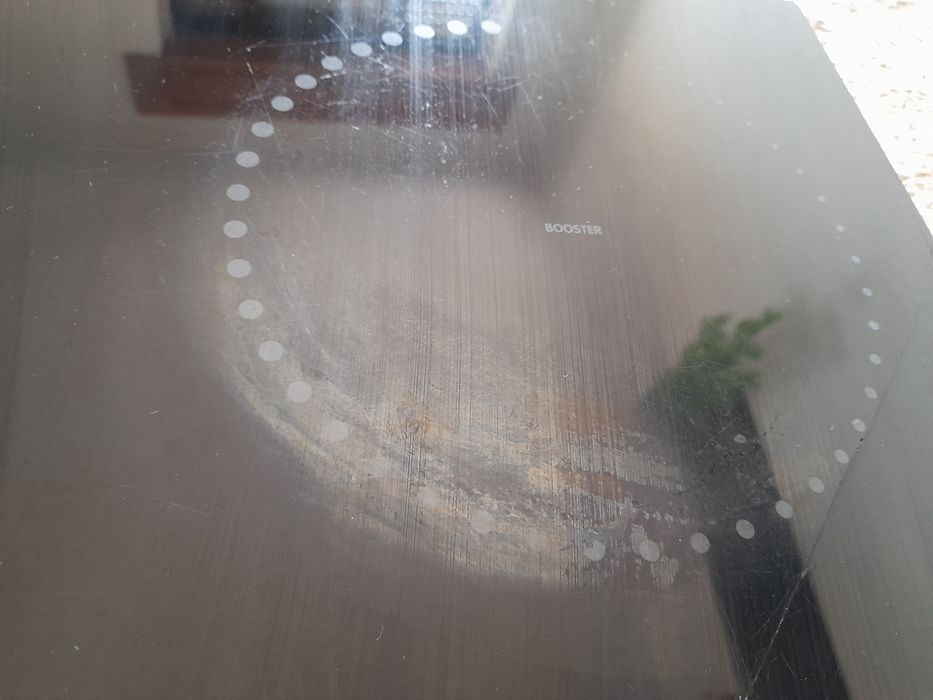 Placa de Indução 3 bocas 7000W 60x60cm Meireles (funcional,danificada)