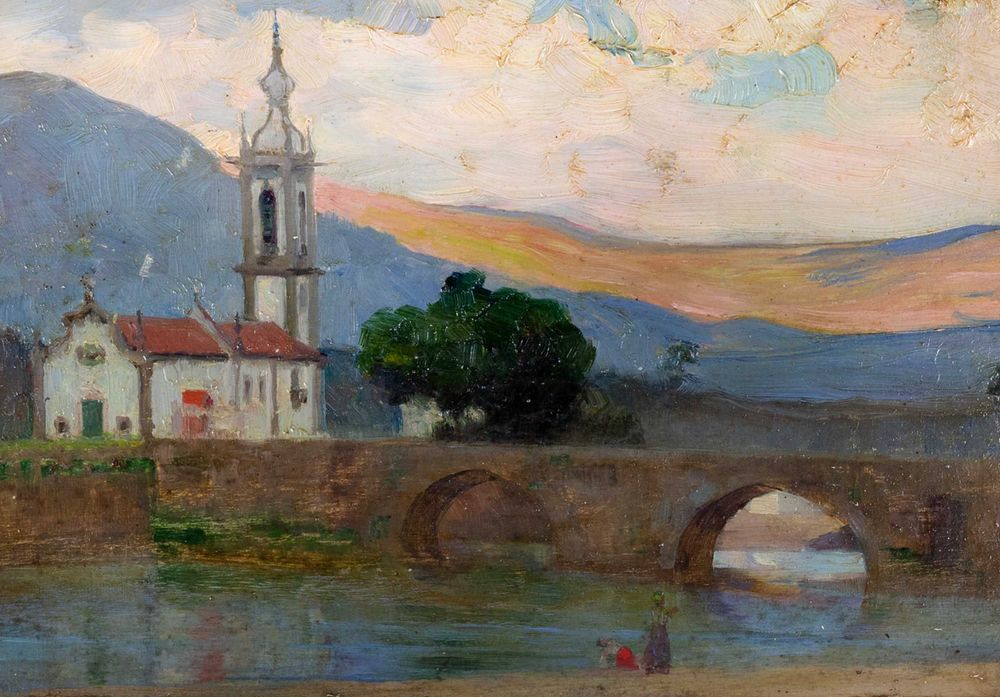 Pintura Ponte Lima, Artur Loureiro, Século XX