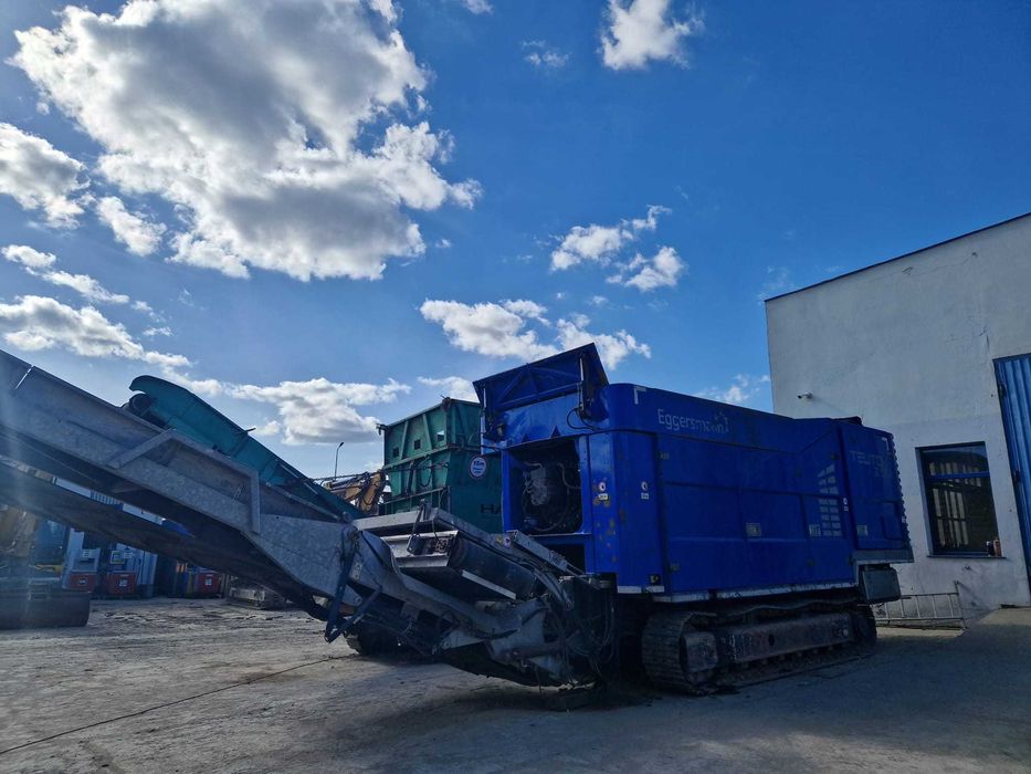 Wynajem kruszarek, przesiewaczy, rozdrabniaczy