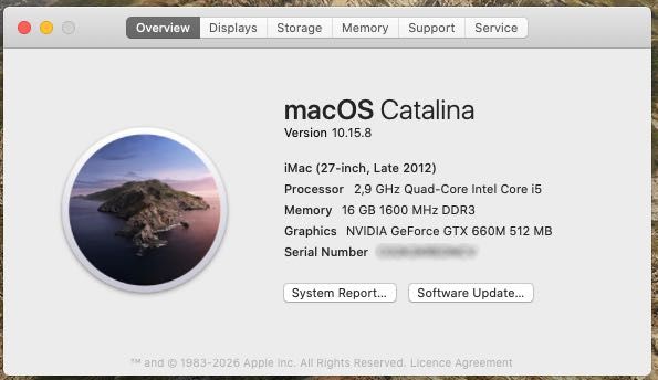 iMac 27'' 2,9 GHz Quad-Core Intel Core i5 16 Gb RAM 1 Tb HDD