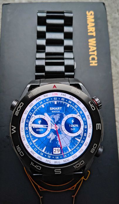 Smartwatch S59 bransoleta + 2 paski / Kroki Tętno SpO2 Glikemia