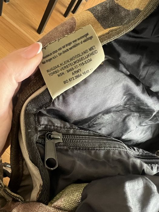 Plecak wojskowy holenderski Arwy 80 l