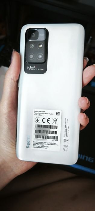 Redmi 10 Pebble White 4GB RAM 128GB ROM, NFC