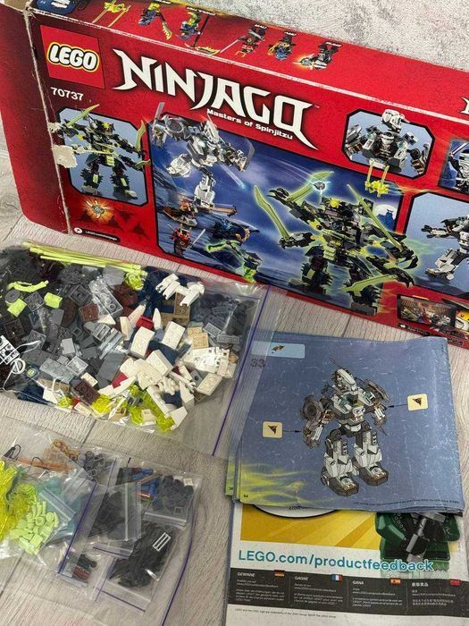 LEGO NINJAGO 70737 Titan Mech Battle Лего Битва механічних титанів
