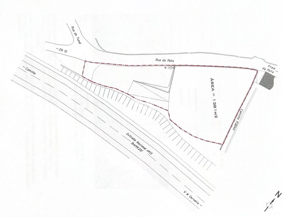 Terreno com 1381 m², junto ao Rio Minho, em Vila Nova de Cerveira