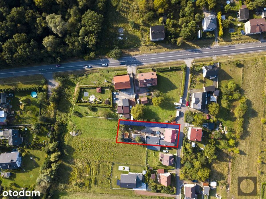 Kompleks mieszkalno-usługowy na dużej działce