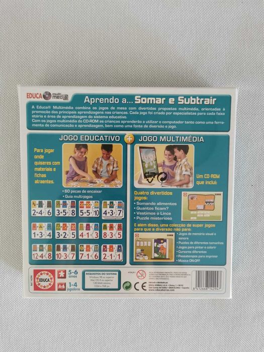 Aprender a Somar e Subtrair - Jogo Educativo + Multimédia (EDUCA)