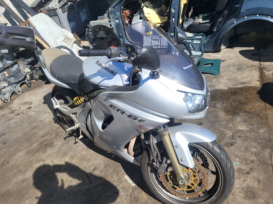 Kawasaki Er 6f i  kierownica fotel Felga