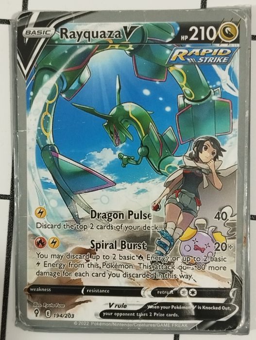 Carta Pokémon Rayquaza - Basic