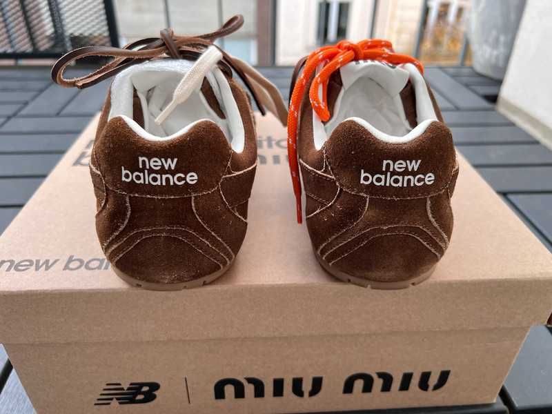 damskie Trampki New Balance Miu Miu Cinnamon R.42