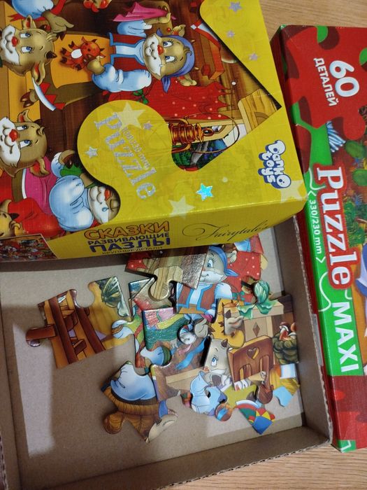 Пазли 60 та 30 деталей