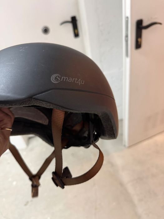Capacete Smart4u com Luz Traseira - Bom Estado
