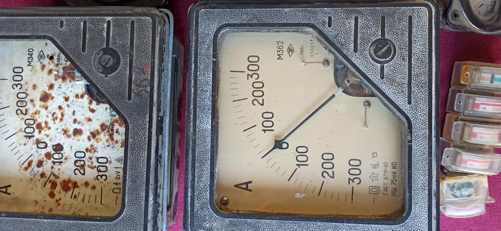 Амперметри, вольтметры