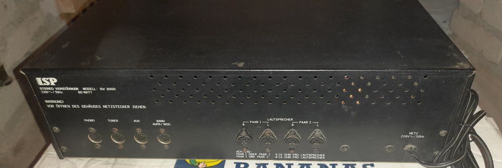 Wzmacniacz ISP 3000 SV