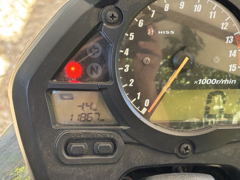 Honda Hornet 2007 com 12.000 km