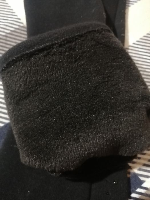 Довгі жіночі рукавиці перчатки на флісі