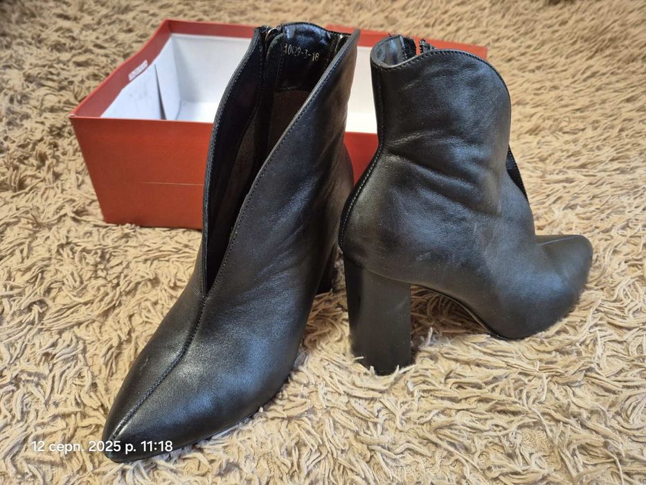 Сапоги ботінки батальйони шкіра