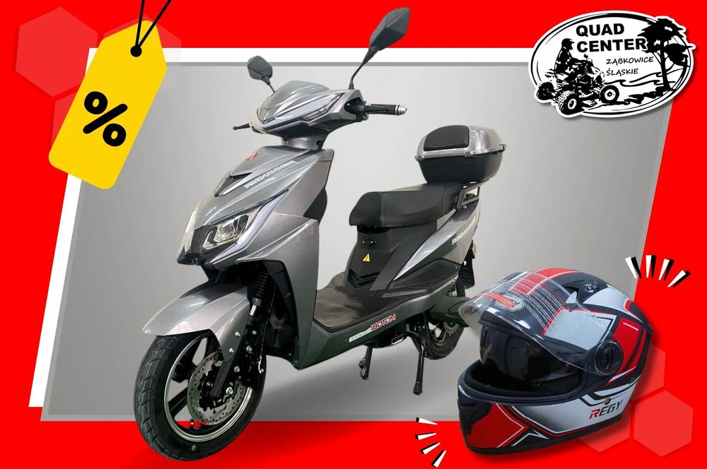 Skuter Motor Motorower Elektryczny L1e-B Motobi Commander 2000W 72V AM