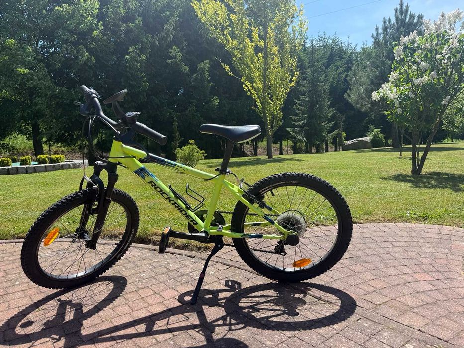 Rower 20 cali Rockrider ST500 MTB dla dziecka 6 biegów