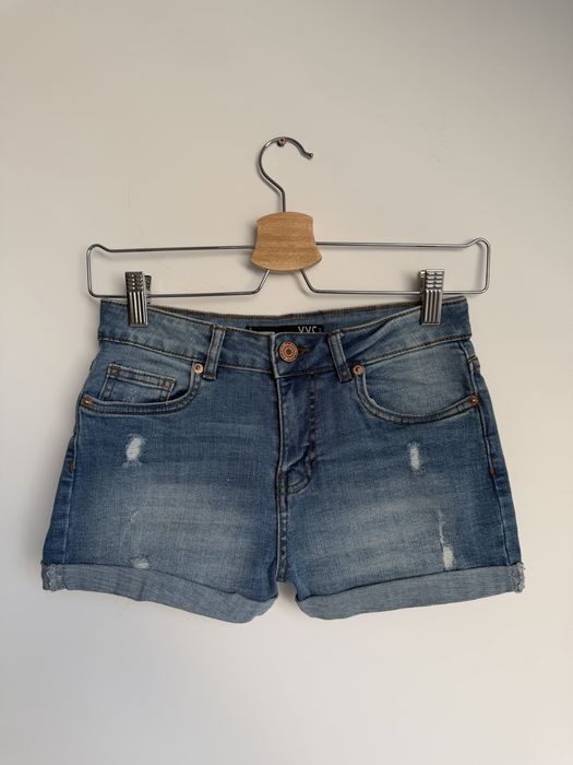 Spodenki krótkie jeans FB New Yorker rozm. xxs (158)