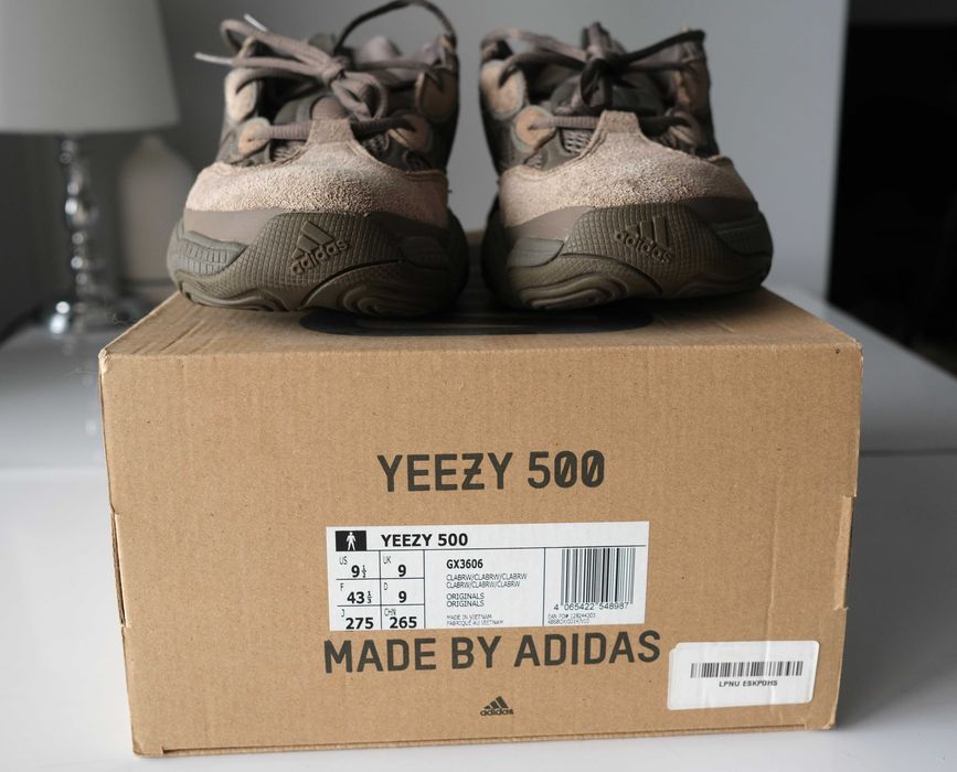 Adidas Yeezy 500 Clay Brown