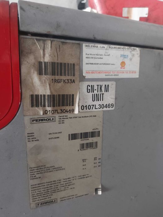 Vendo aquecimento central