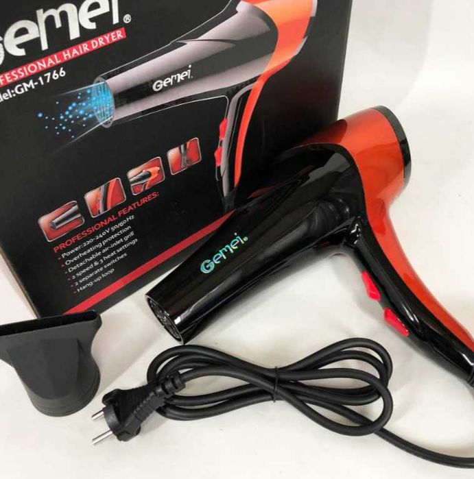 Новый фен для волос с коробкой