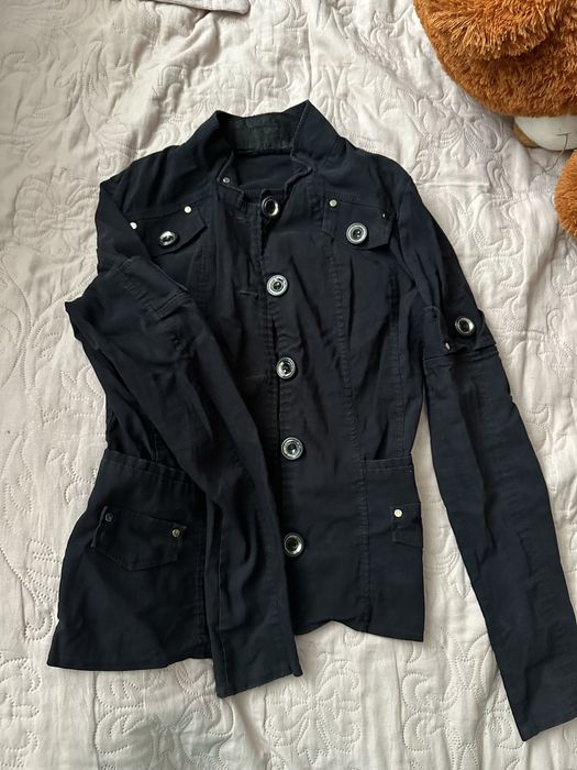 Чорний жіночий піджак, підлітковий