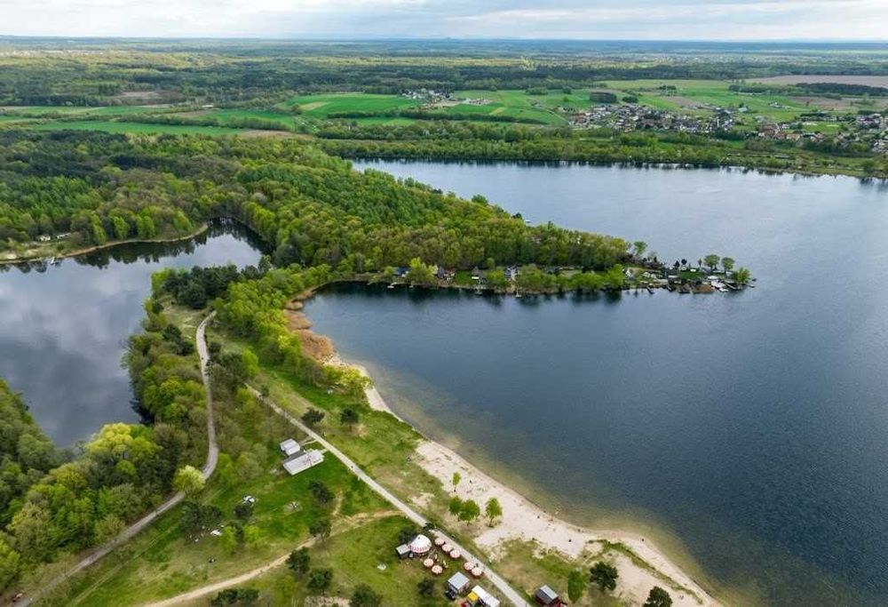 działki do dzierżawy przy jeziorze Pławniowice