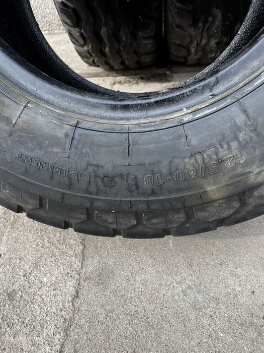 4 x opony 12.5 80 18 Goodyear