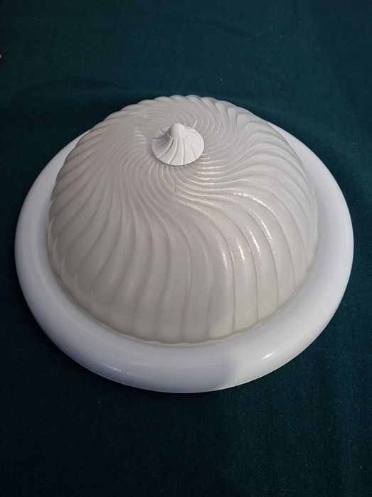 Luminária / Globo de teto ou parede, vintage, branco